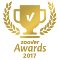 Zoover gold award 2017 voor camping La Ferme in Scharendijke, Zeeland